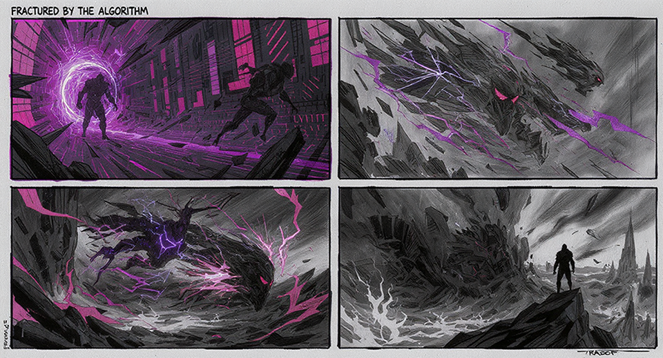 Storyboard — Fractured by the Algorithm
