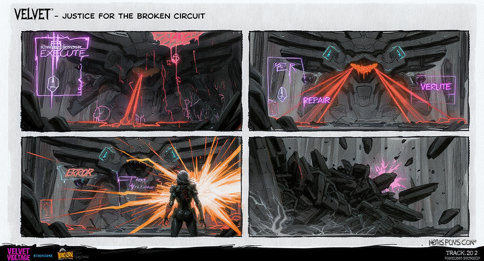 Storyboard — Justice for the Broken Circuit