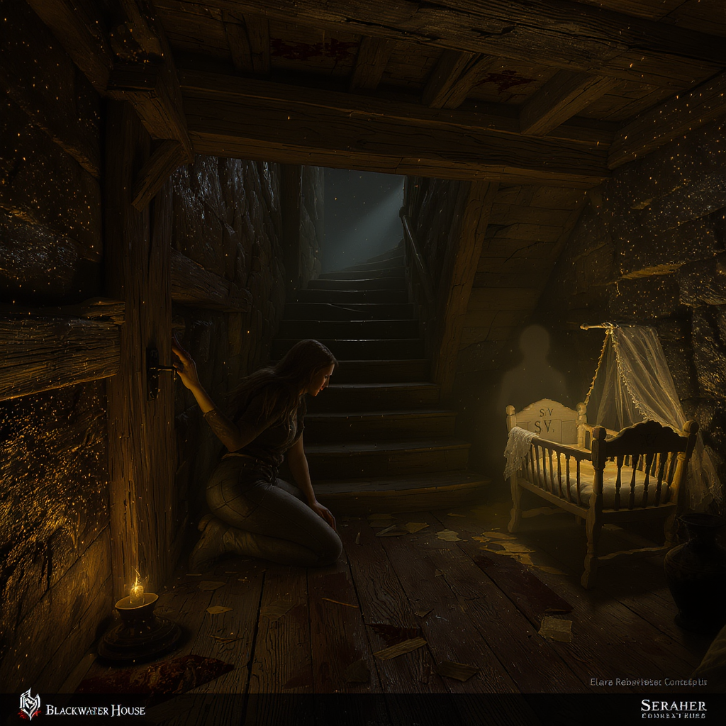 Cradle Beneath Floorboards artwork