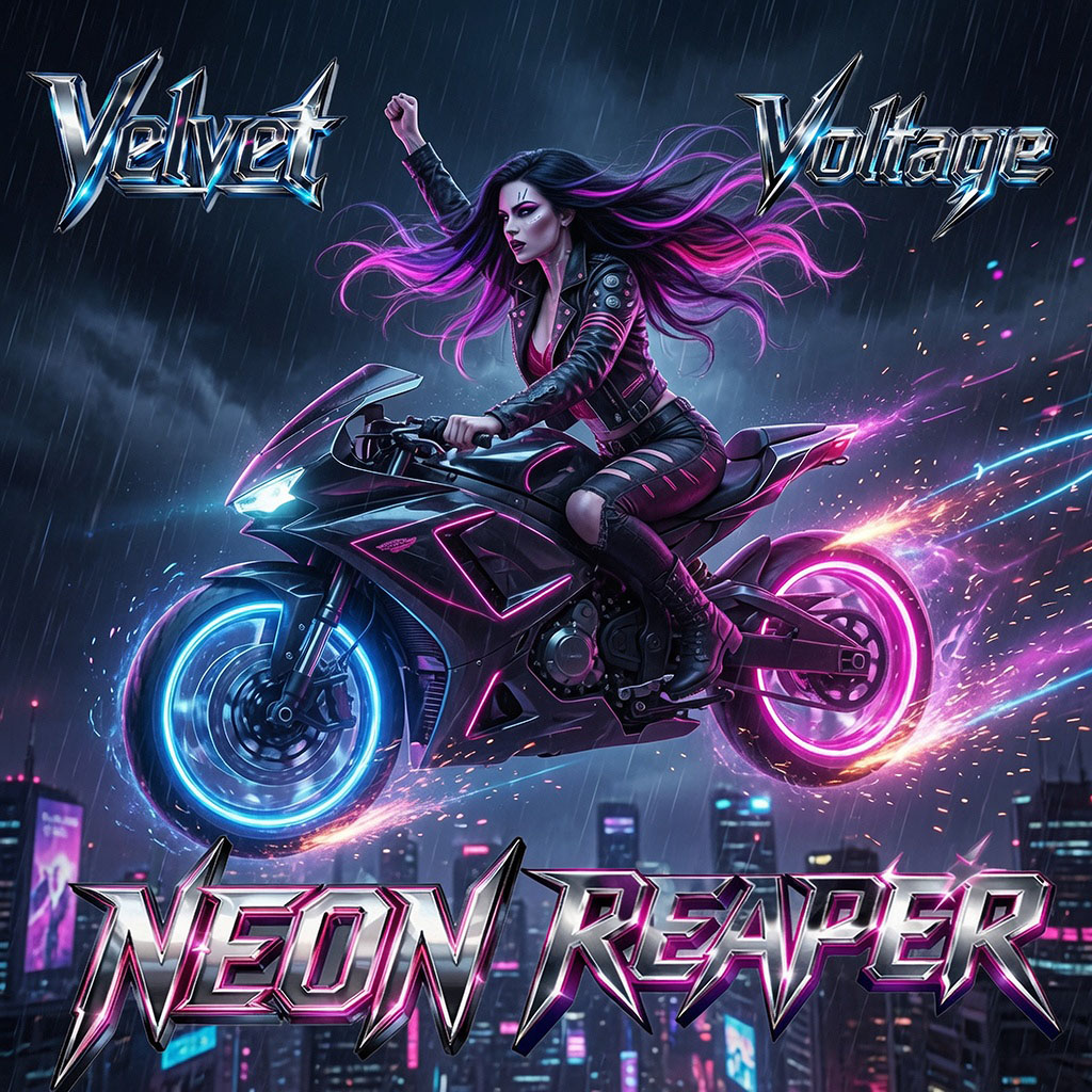 Velvet Voltage - Neon Reaper Official Music Video