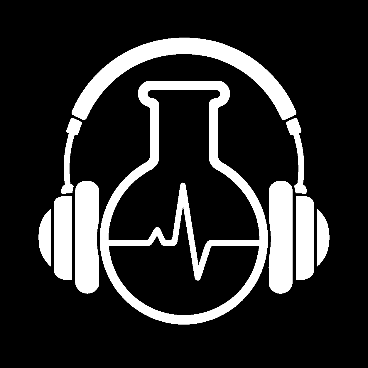 Mess Lab mark — white