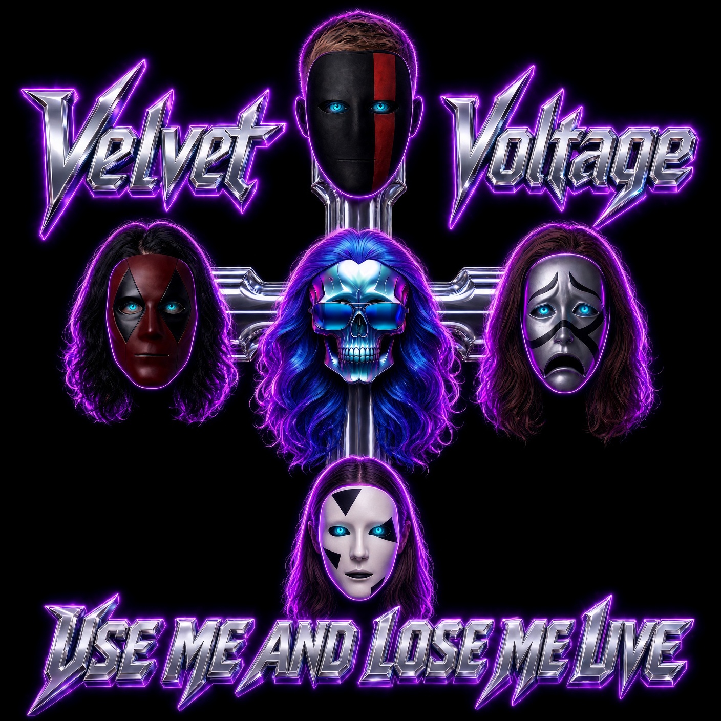 Velvet Voltage - Use Me and Lose Me Live! album cover