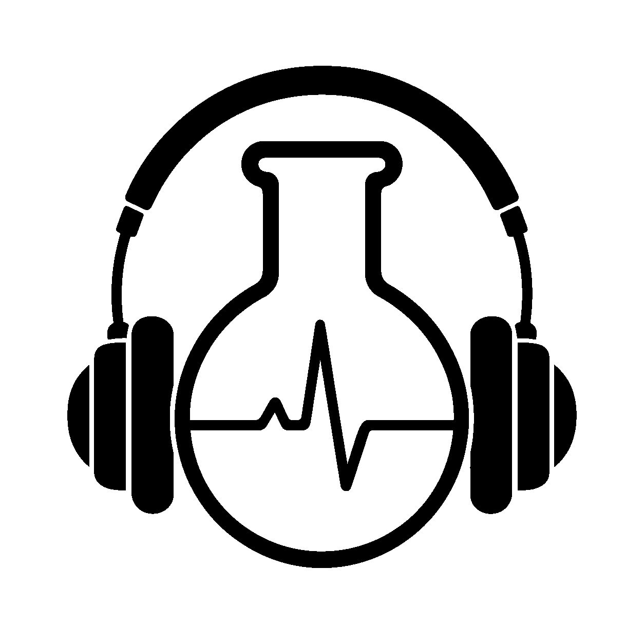 Mess Lab lockup — black